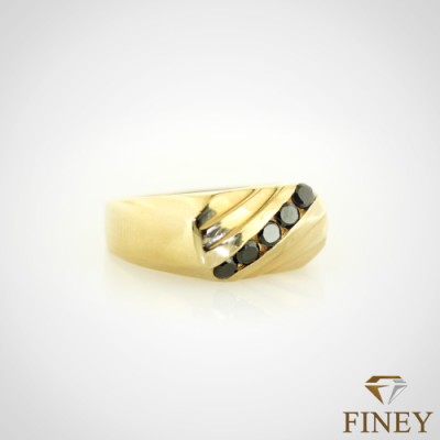 ANILLO ENCHAPADO EN ORO FORMA RECTANGULAR COD:703999