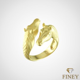 ANILLO CABALLOS DOBLES COD: 108722